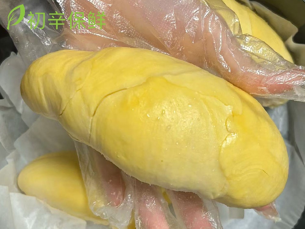 鲜剥榴莲果肉的特点与保鲜包装
